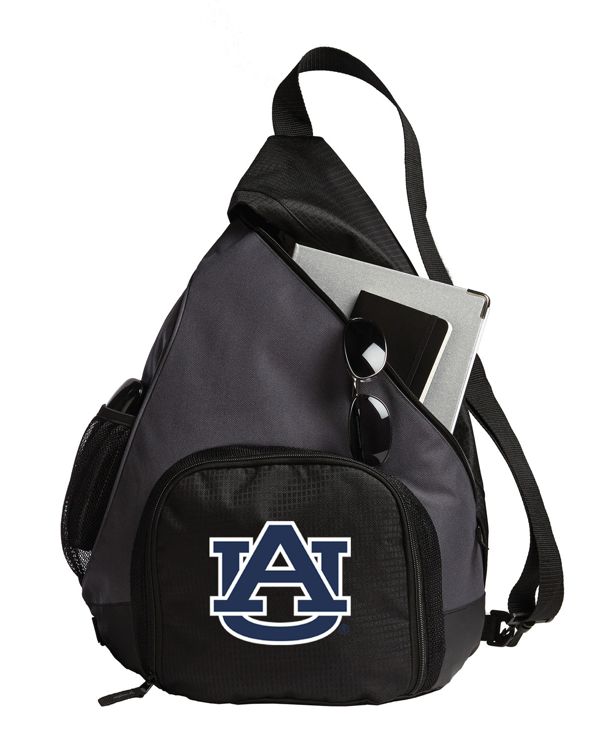 Auburn Sling Backpack Auburn Tigers Bag with Soccer Ball or Volleyball Bag Sports Gear Compartment Practice Bag