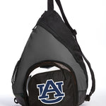 Auburn Sling Backpack Auburn Tigers Bag with Soccer Ball or Volleyball Bag Sports Gear Compartment Practice Bag