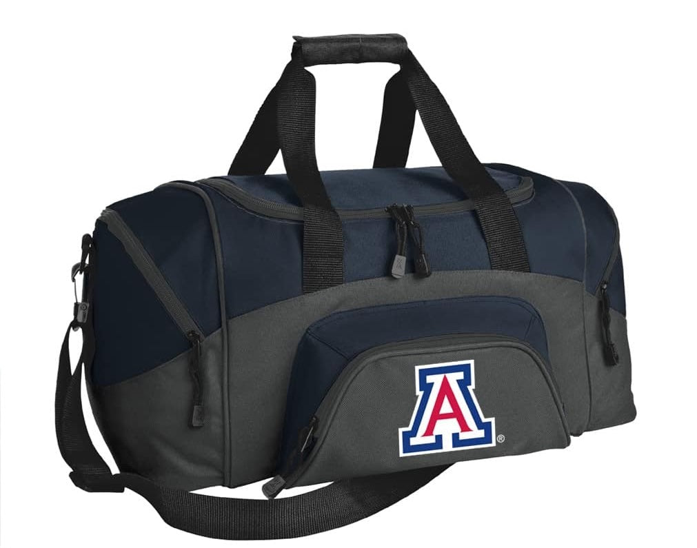 University of Arizona Small Duffel Bag Arizona Wildcats Carryon Suitcase or Gym Bag