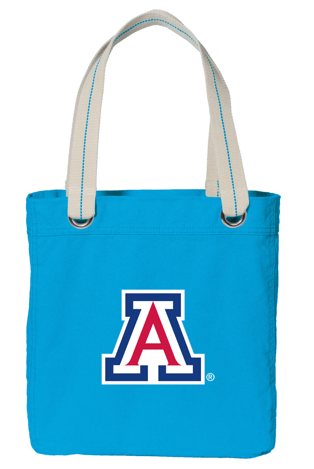 University of Arizona Tote Bag Arizona Wildcats Deluxe Canvas Shoulder Bag