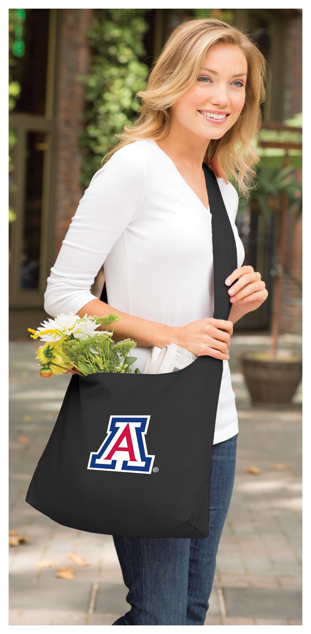 University of Arizona Cross Body Bag Arizona Wildcats Shoulder Tote Bag - Sling Style