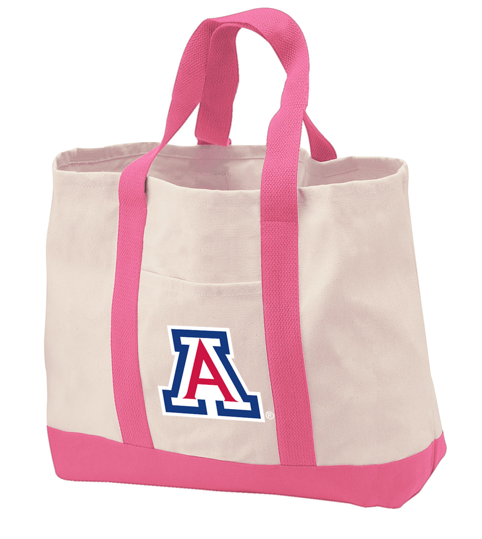 University of Arizona Canvas Tote Bag Arizona Wildcats Classic Tote