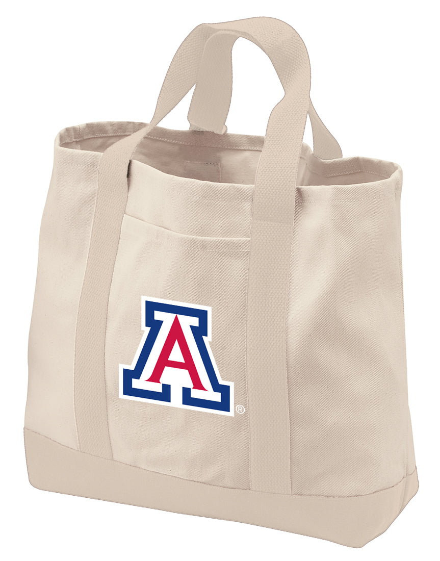 University of Arizona Canvas Tote Bag Arizona Wildcats Classic Tote