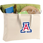 University of Arizona Large Tote Bag Arizona Wildcats Jumbo Tote for Beach Pool or Travel