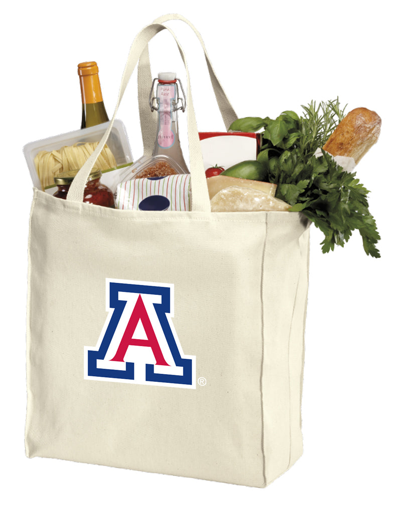 University of Arizona Grocery Shopping Bag Arizona Wildcats Reusable Cotton Bag