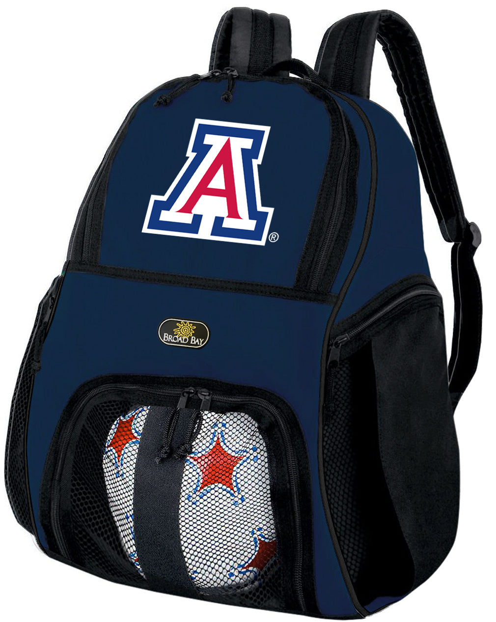 University of Arizona Soccer Ball Backpack or Arizona Wildcats Volleyball Sports Gear Bag