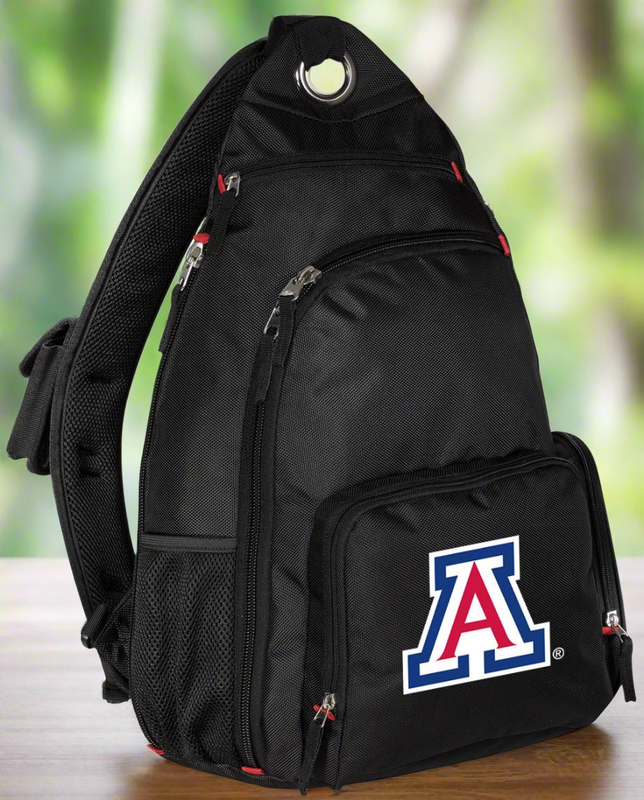 University of Arizona Sling Backpack Arizona Wildcats Crossbody Bag