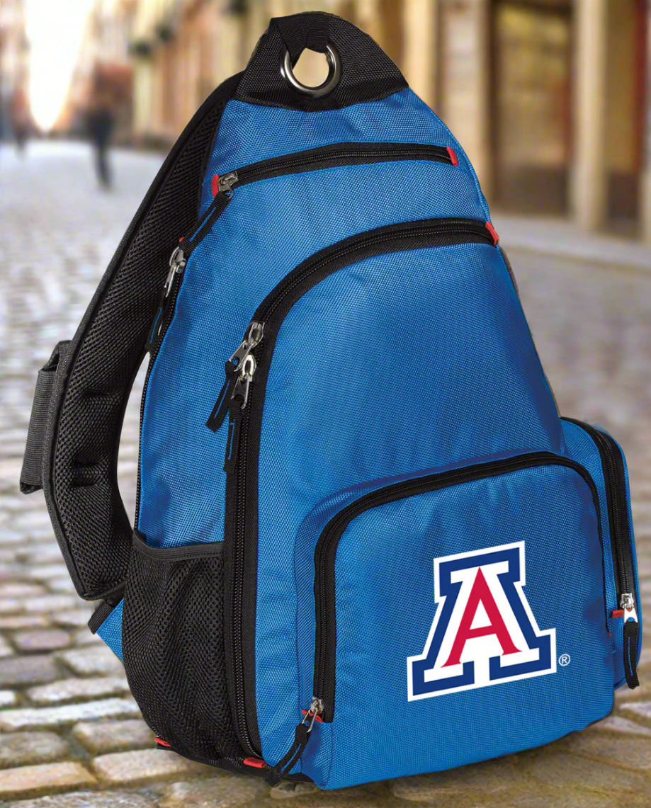 University of Arizona Sling Backpack Arizona Wildcats Crossbody Bag