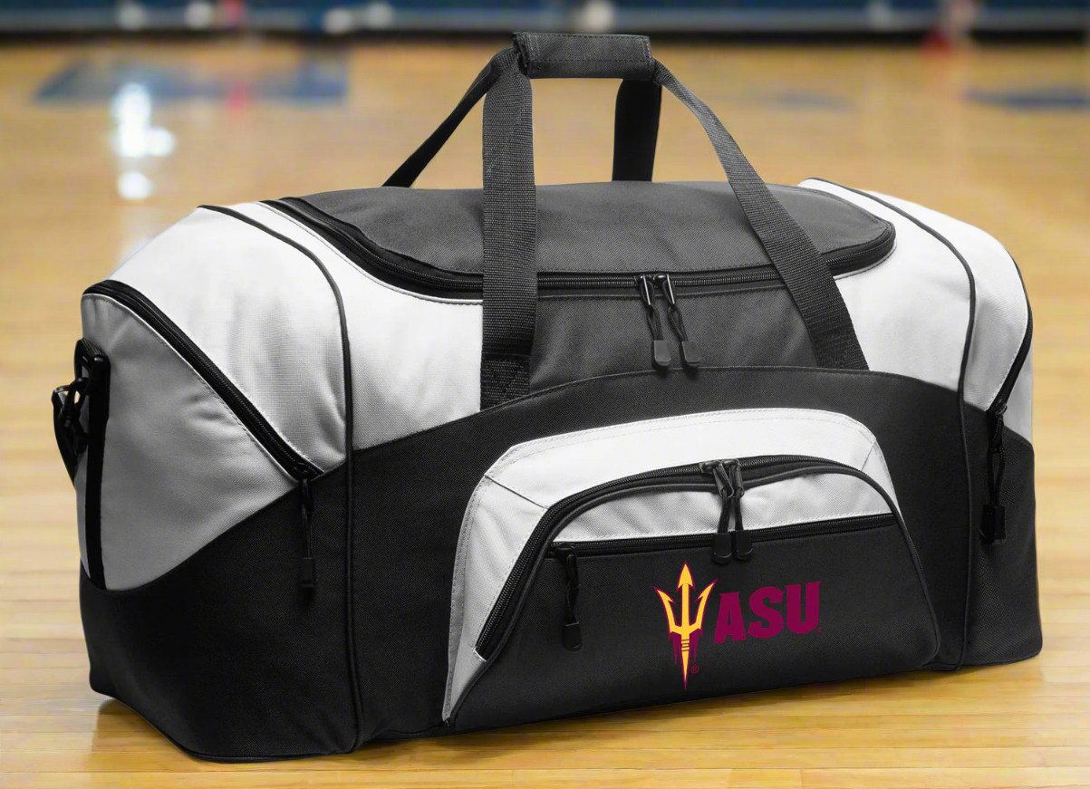 Arizona State Large Duffel Bag ASU Suitcase Luggage Bag