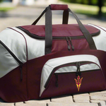 ASU Large Duffel Bag Arizona State University Suitcase Luggage Bag