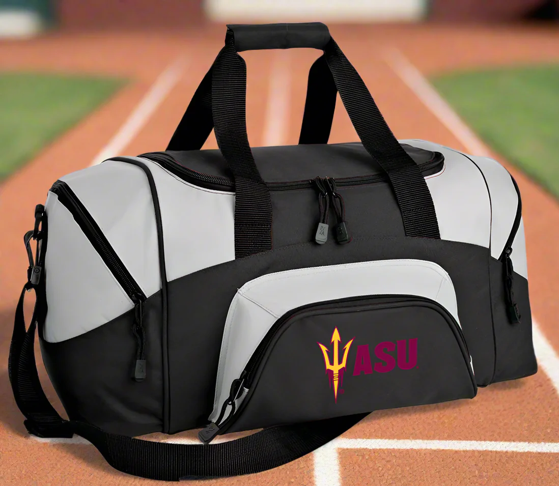 Arizona State Small Duffel Bag ASU Carryon Suitcase or Gym Bag