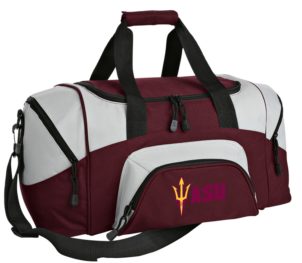 Arizona State Small Duffel Bag ASU Carryon Suitcase or Gym Bag