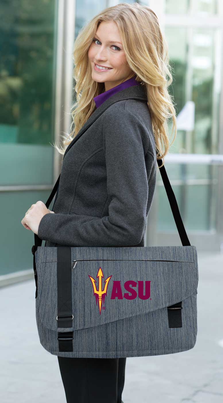 Arizona State Messenger Bag ASU Travel or Laptop Computer Bag