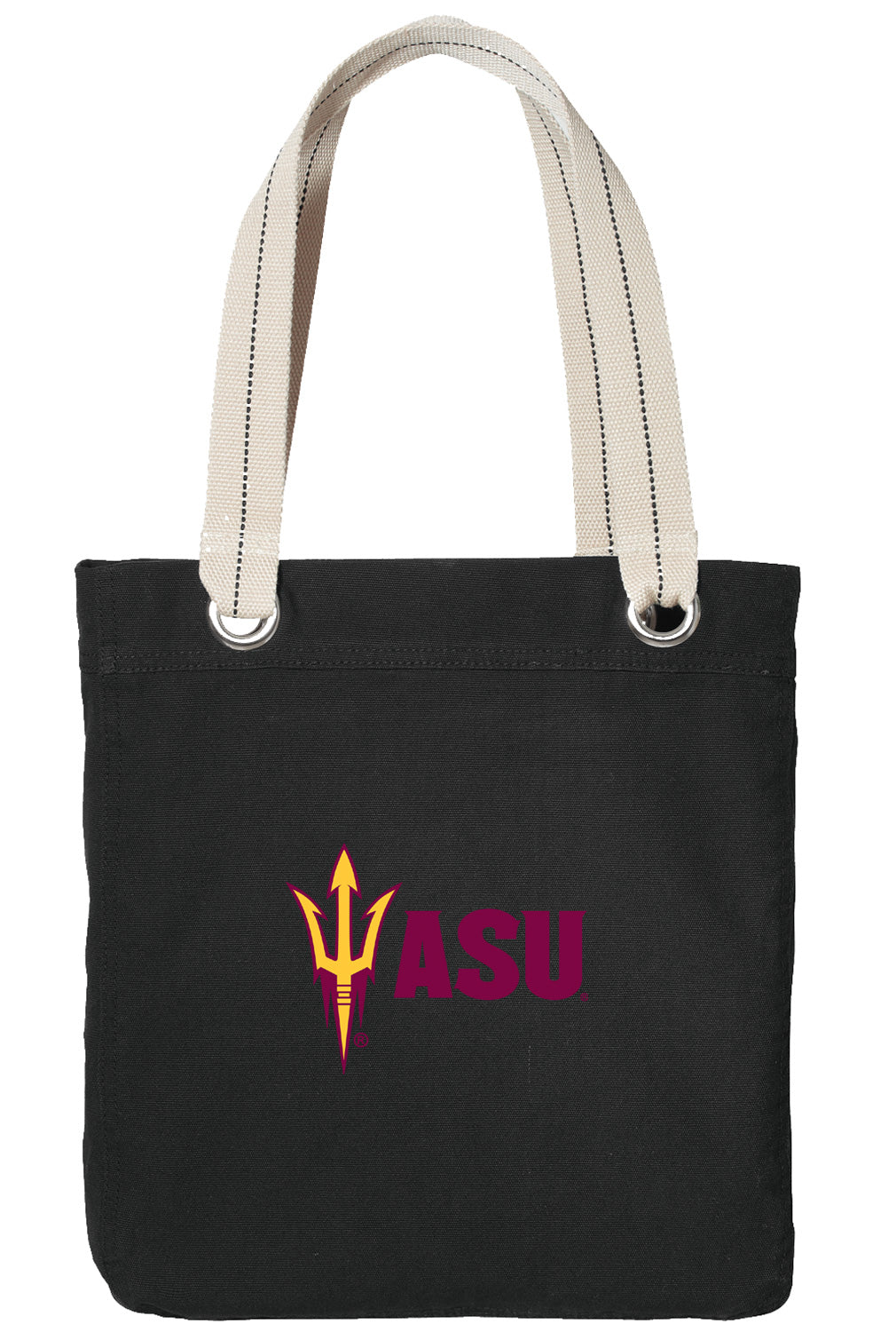 Arizona State Tote Bag ASU Deluxe Canvas Shoulder Bag