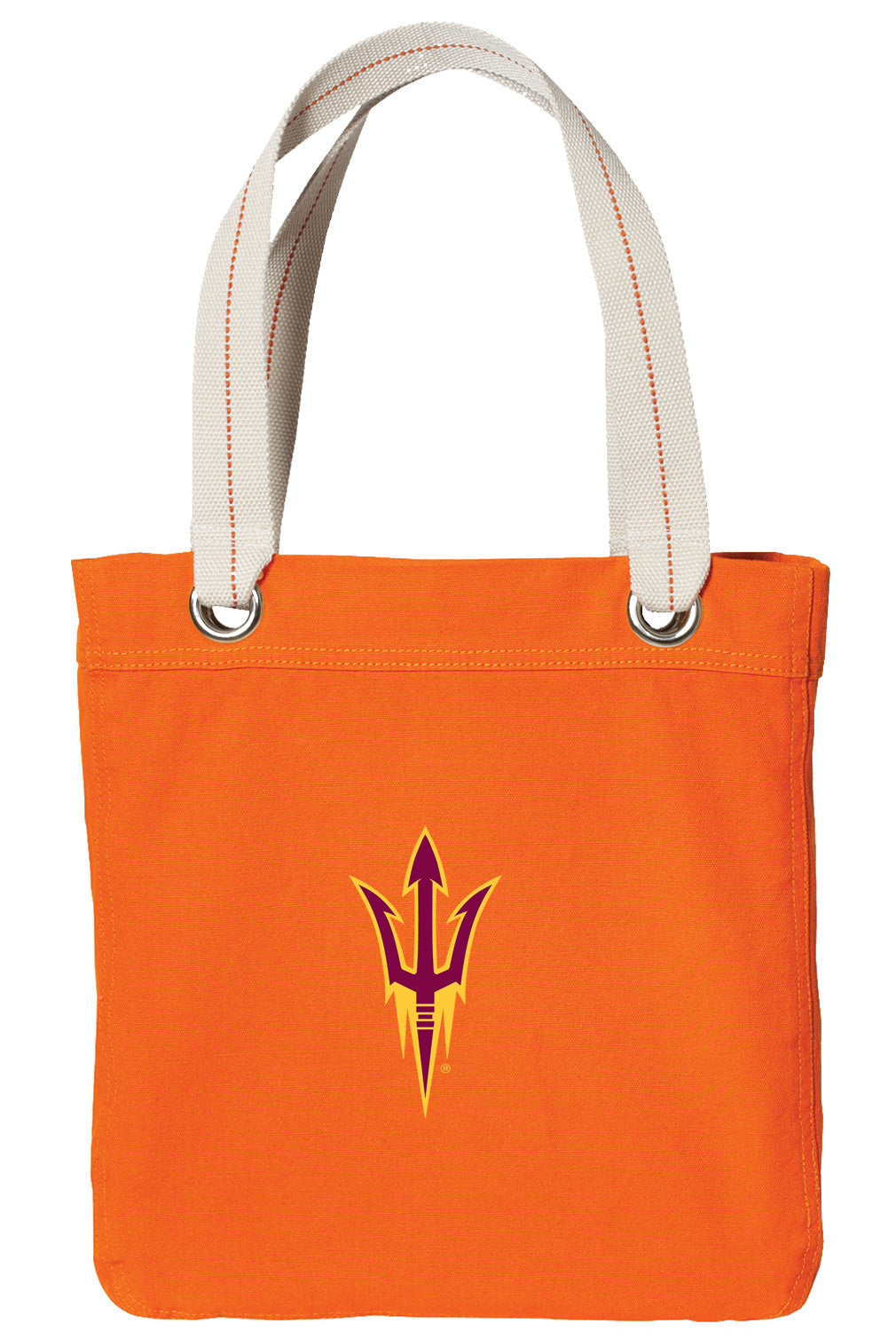 ASU Tote Bag Arizona State University Deluxe Canvas Shoulder Bag