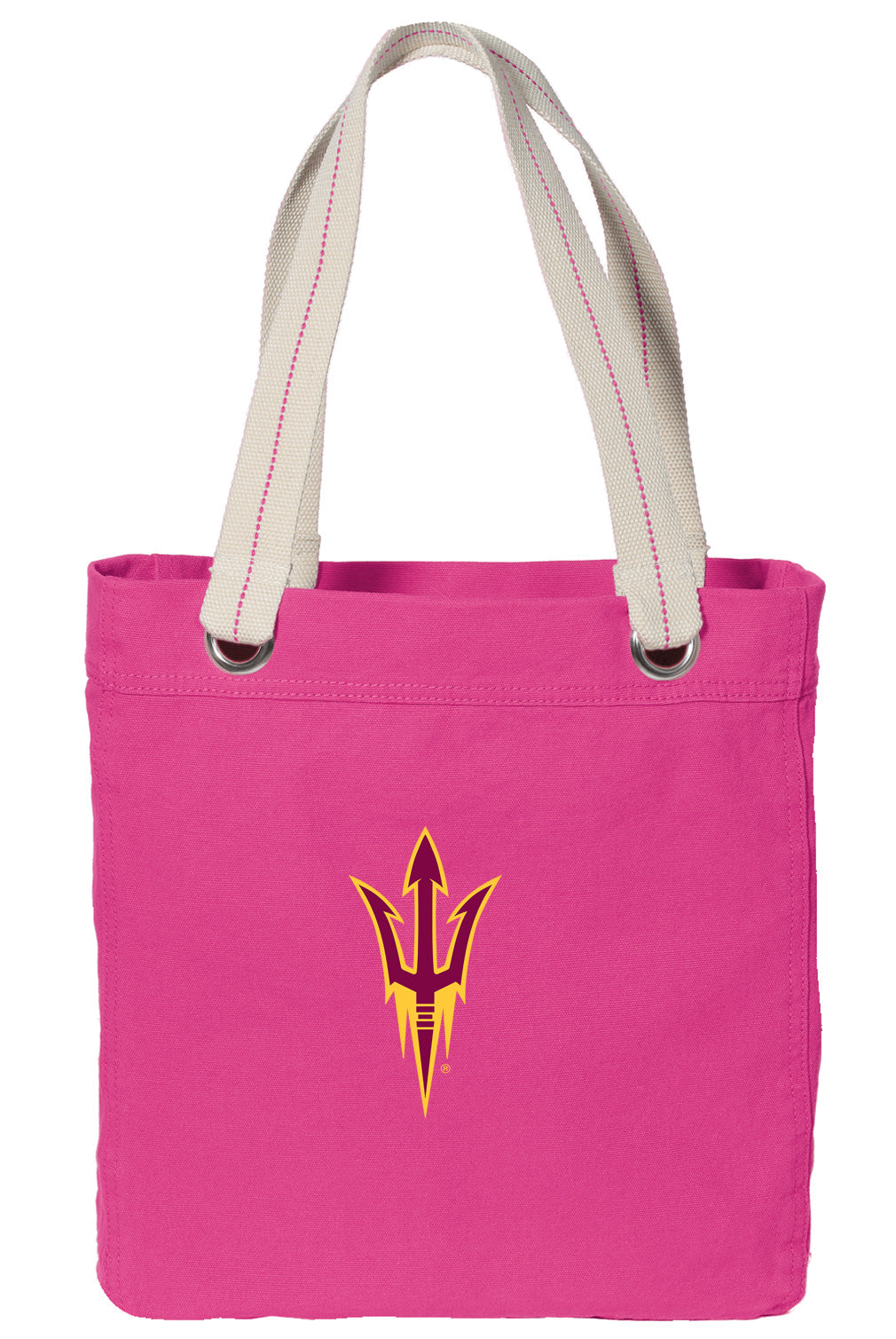 ASU Tote Bag Arizona State University Deluxe Canvas Shoulder Bag