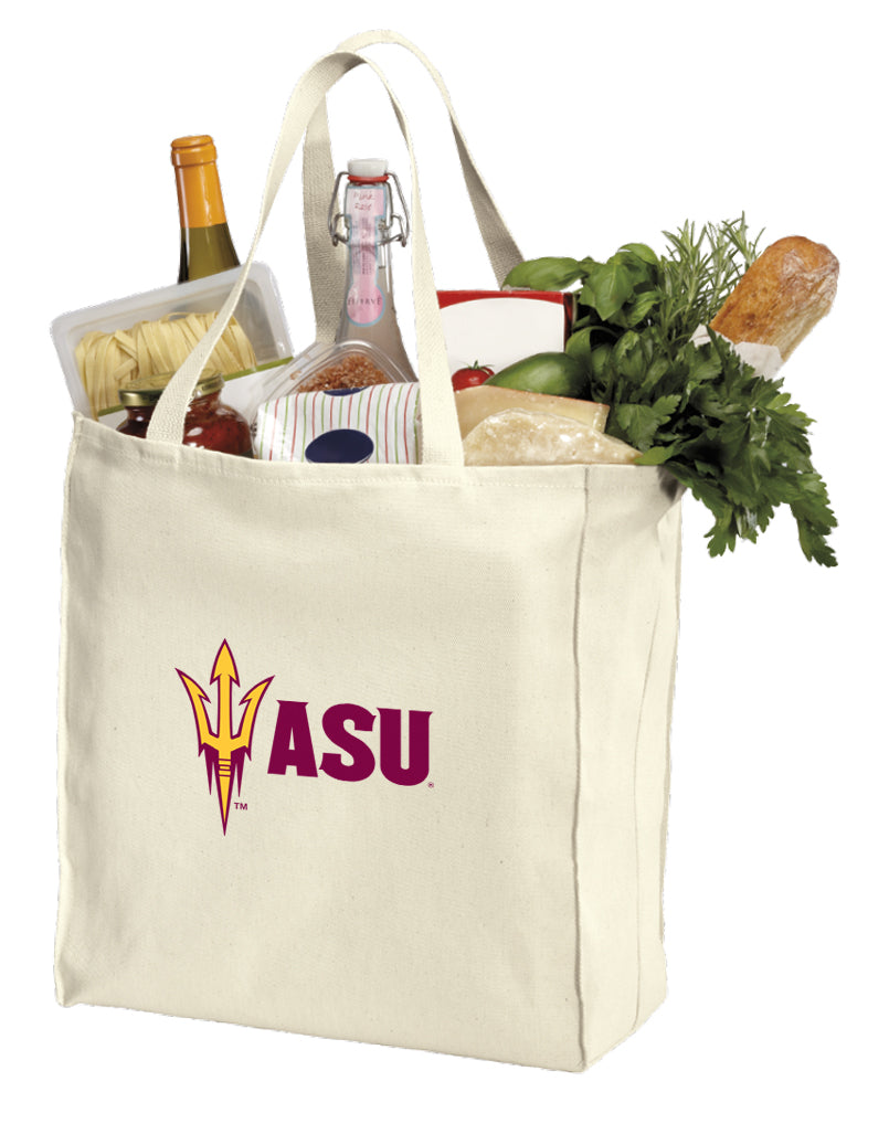 Arizona State Grocery Shopping Bag ASU Reusable Cotton Bag