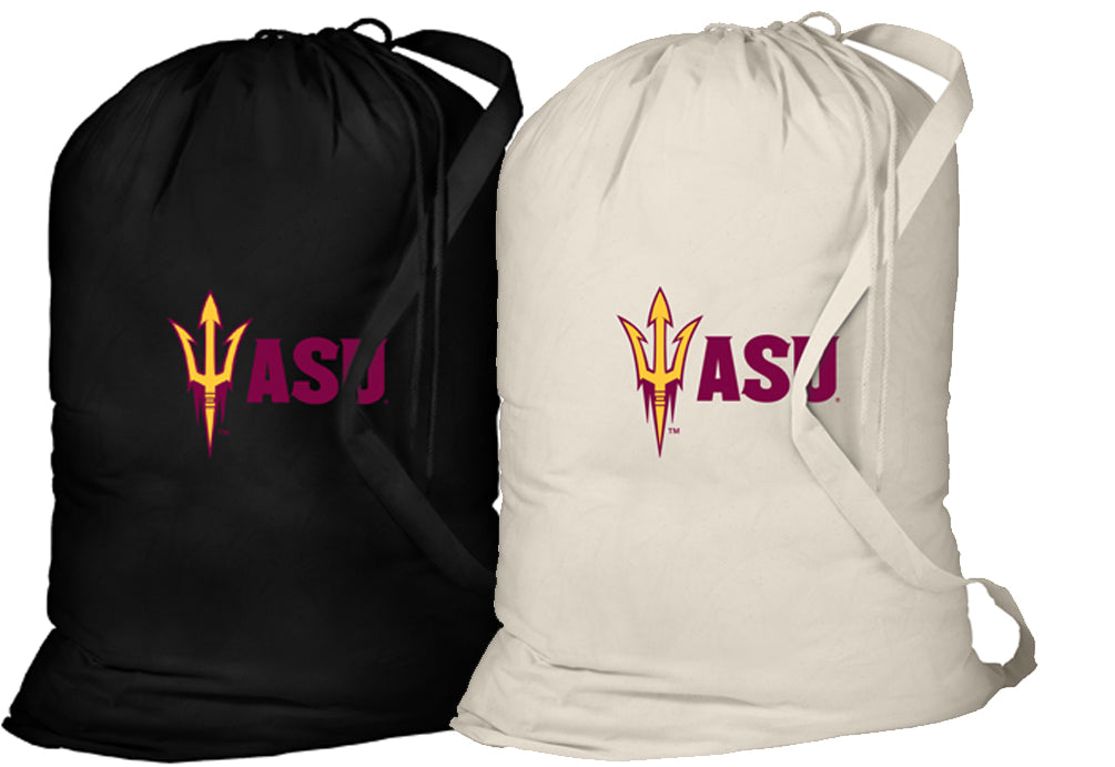 Arizona State Laundry Bags 2 PC Set ASU Clothes Bags