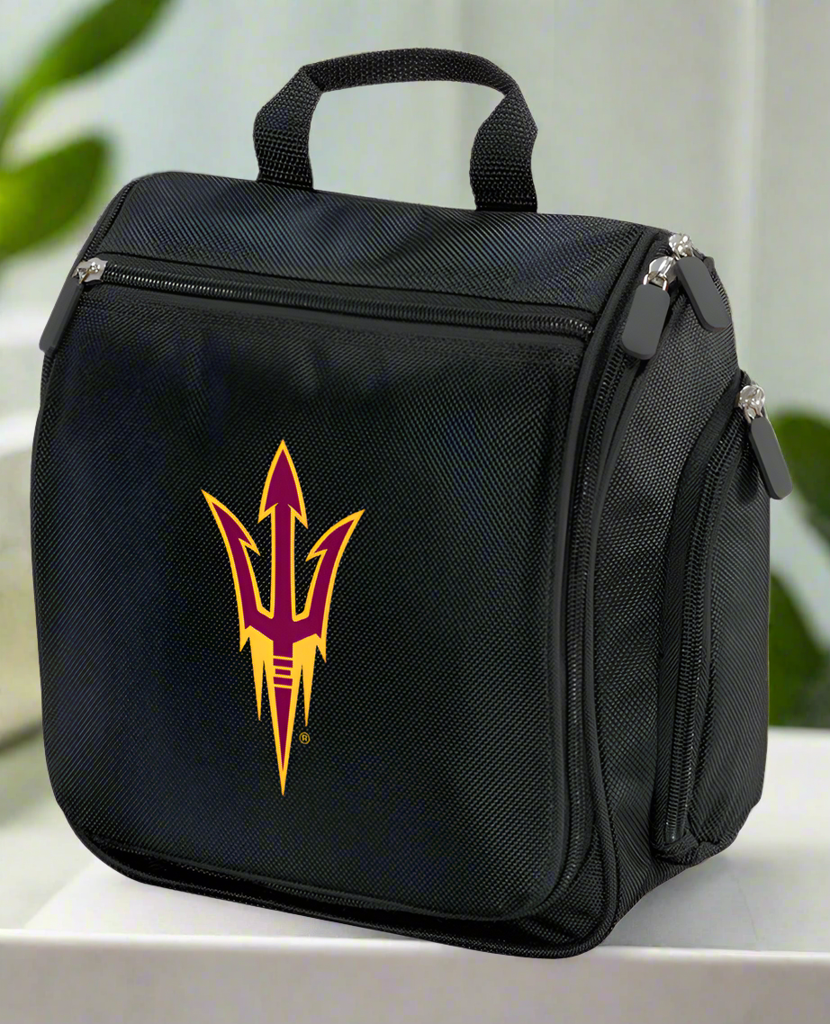 ASU Toiletry Bag or Mens Arizona State University Travel Shaving Kit