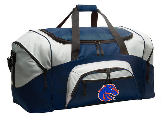 Boise State Large Duffel Bag Broncos Suitcase Luggage Bag