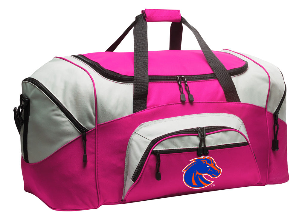 Boise State Large Duffel Bag Broncos Suitcase Luggage Bag