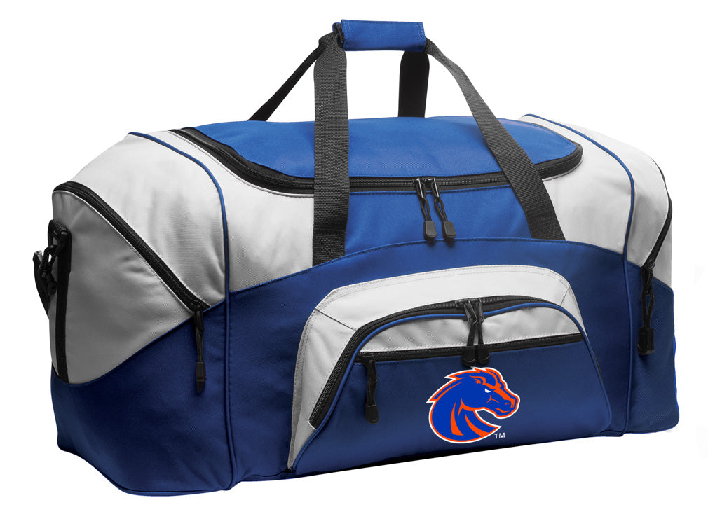 Boise State Large Duffel Bag Broncos Suitcase Luggage Bag