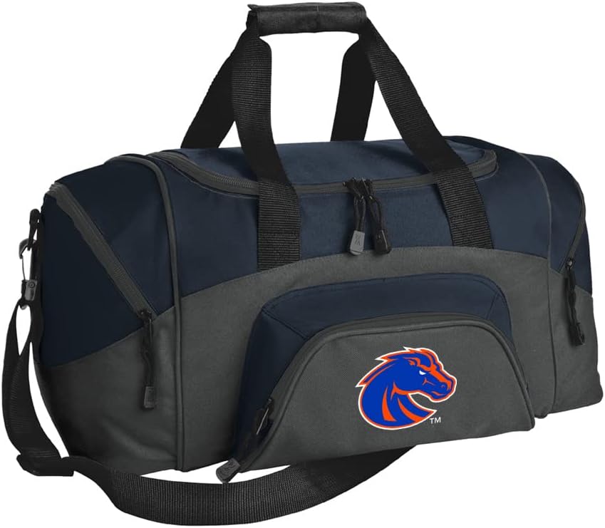 Boise State Small Duffel Bag Broncos Carryon Suitcase or Gym Bag