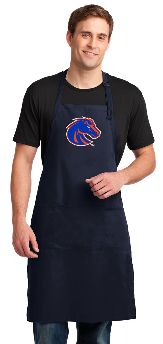 Boise State Large Apron Broncos Apron - Adjustable with Pockets