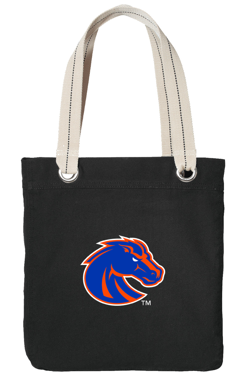 Boise State Tote Bag Broncos Deluxe Canvas Shoulder Bag