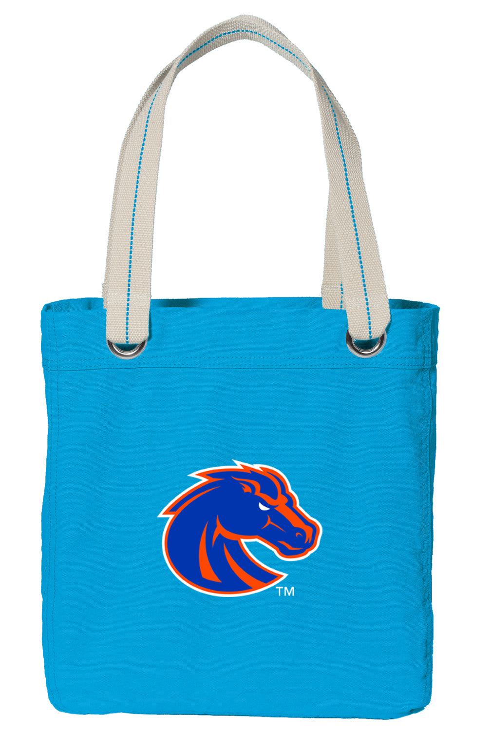 Boise State Tote Bag Broncos Deluxe Canvas Shoulder Bag