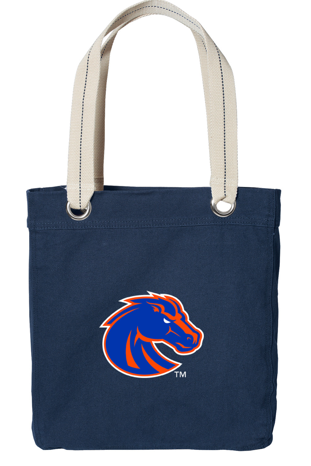 Boise State Tote Bag Broncos Deluxe Canvas Shoulder Bag