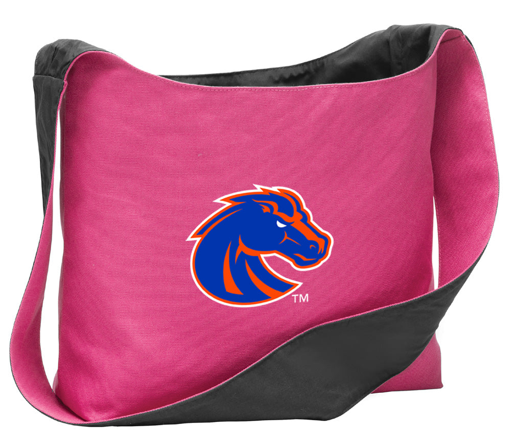 Boise State Cross Body Bag Broncos Shoulder Tote Bag - Sling Style