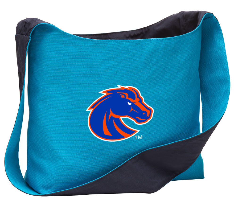 Boise State Cross Body Bag Broncos Shoulder Tote Bag - Sling Style