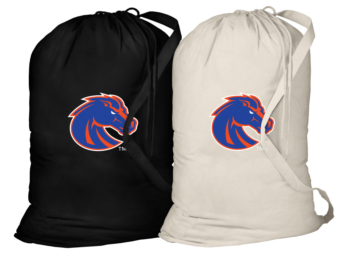 Boise State Laundry Bags 2 PC Set Broncos Clothes Bags