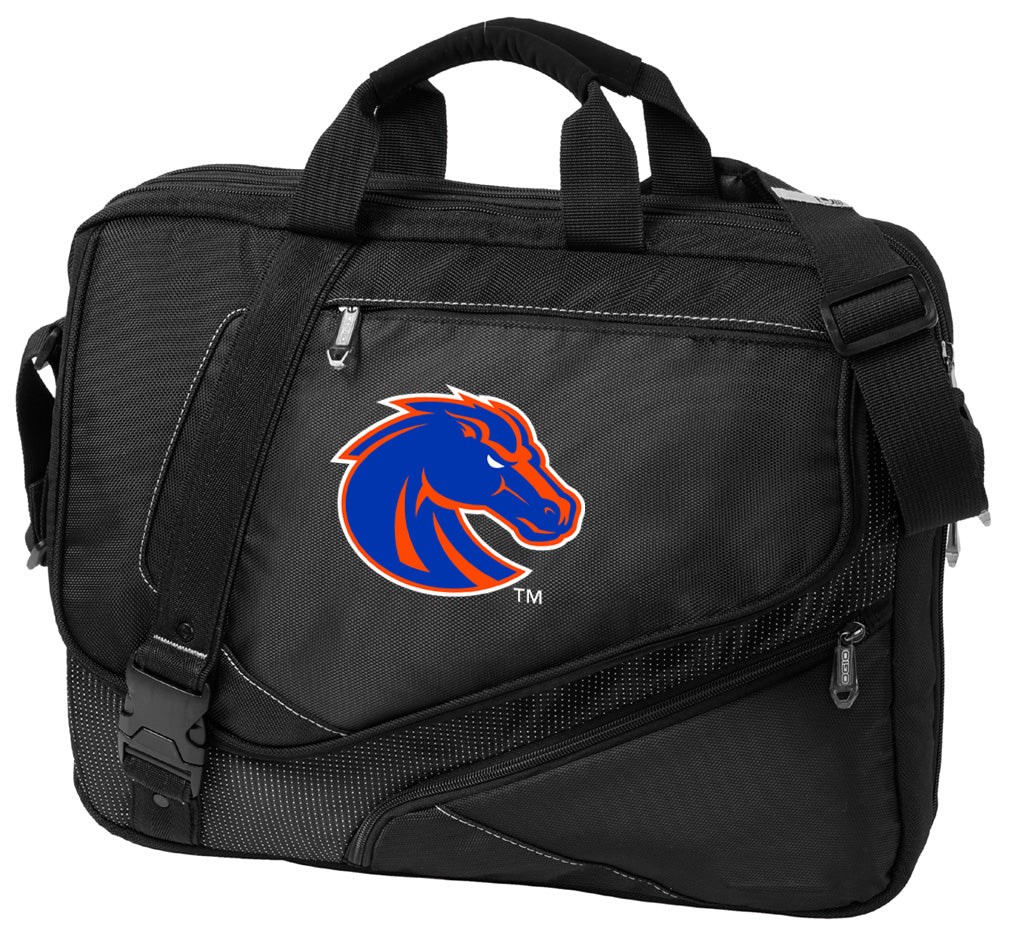 Boise State Laptop Bag Broncos Messenger Travel Bag