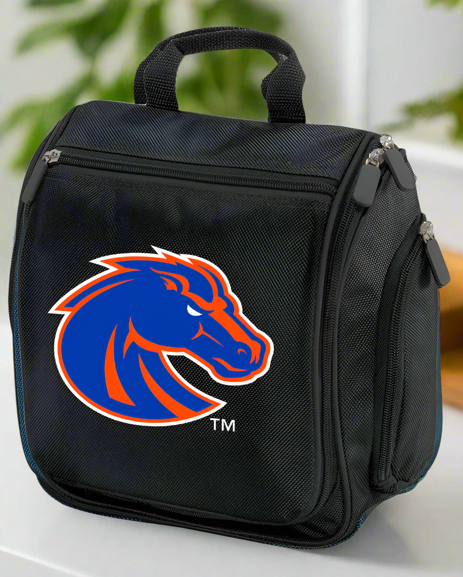 Boise State Toiletry Bag or Mens Broncos Travel Shaving Kit