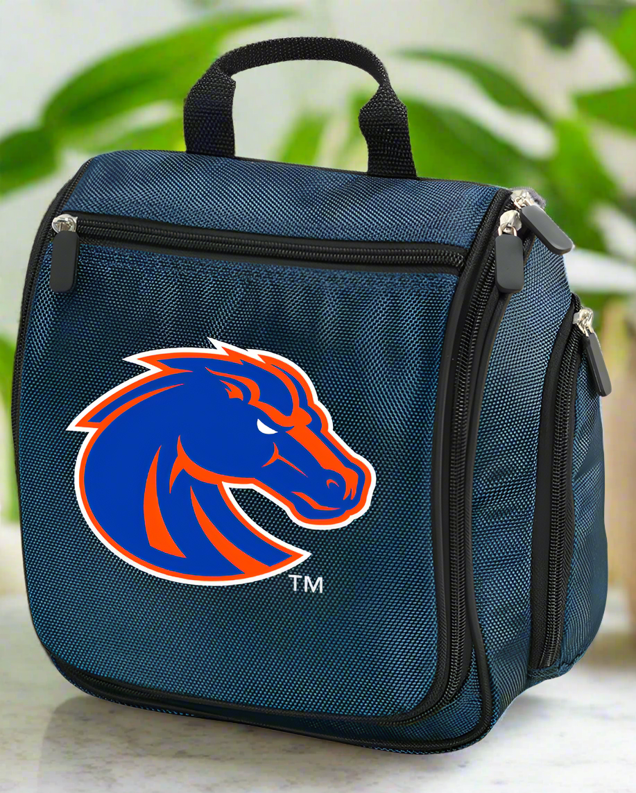 Boise State Toiletry Bag or Mens Broncos Travel Shaving Kit