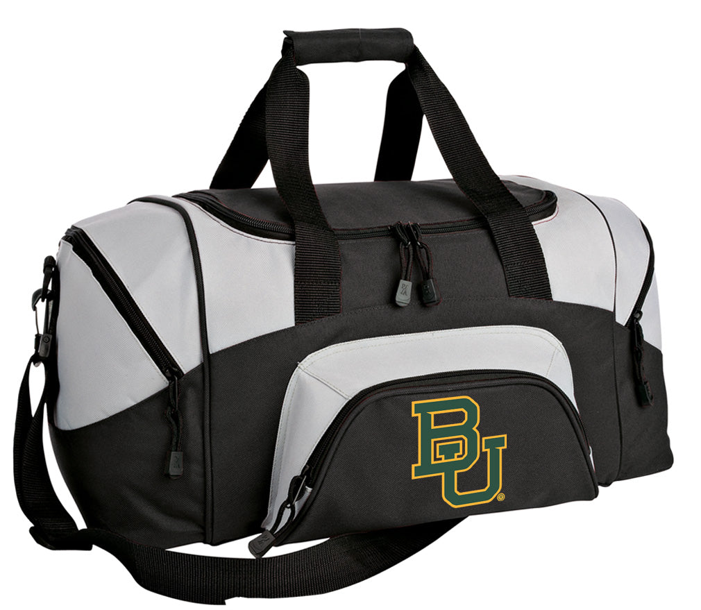 Baylor University Small Duffel Bag BU Bears Carryon Suitcase or Gym Bag