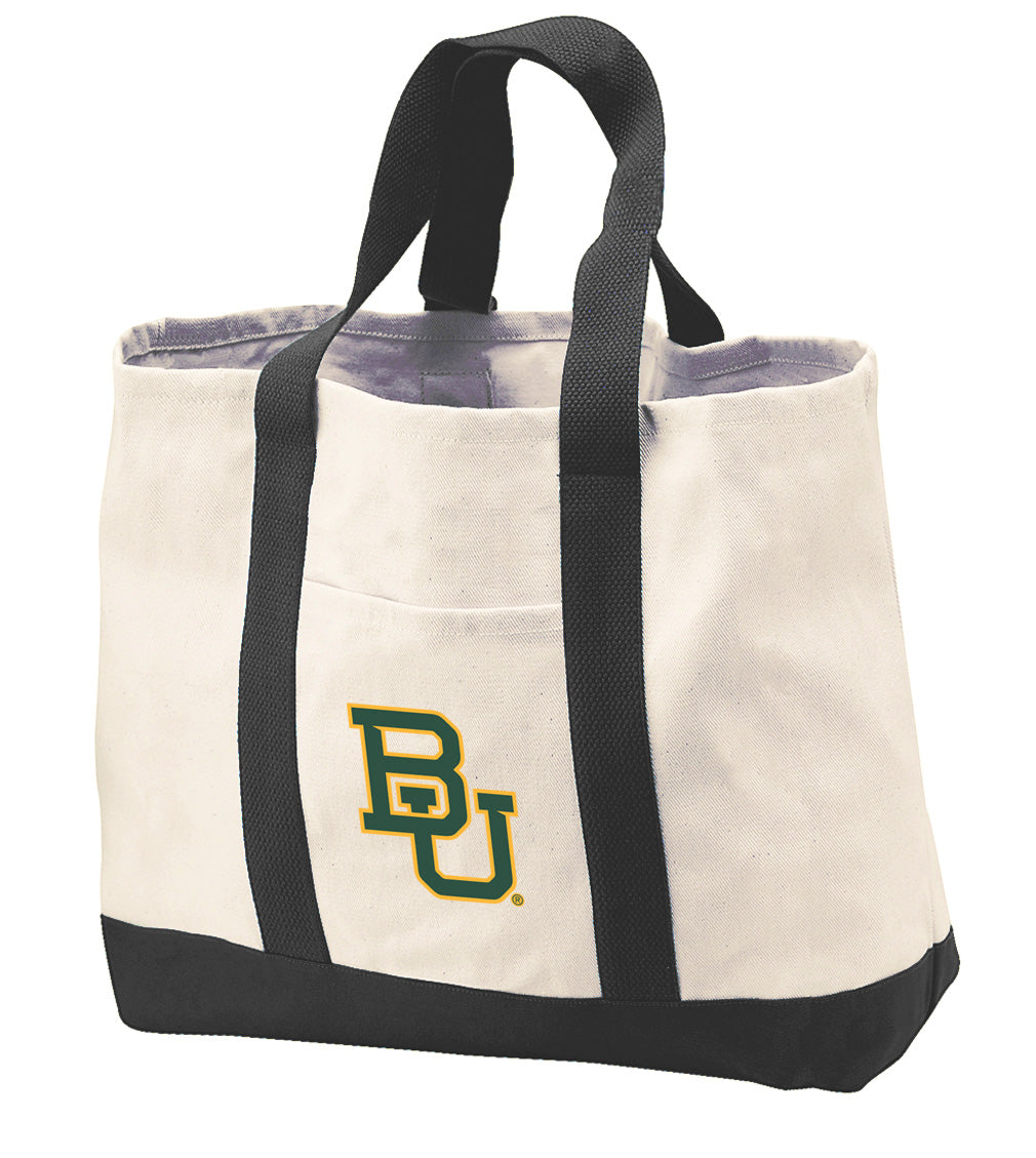 Baylor University Canvas Tote Bag BU Bears Classic Tote