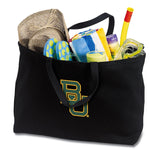 Baylor University Large Tote Bag BU Bears Jumbo Tote for Beach Pool or Travel