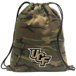 UCF Camo Drawstring Backpack Central Florida Hoody Style Cinch Pack Bag