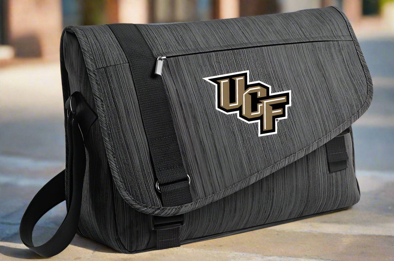 University of Central Florida Laptop Computer Bag UCF Logo Messenger Briefcase