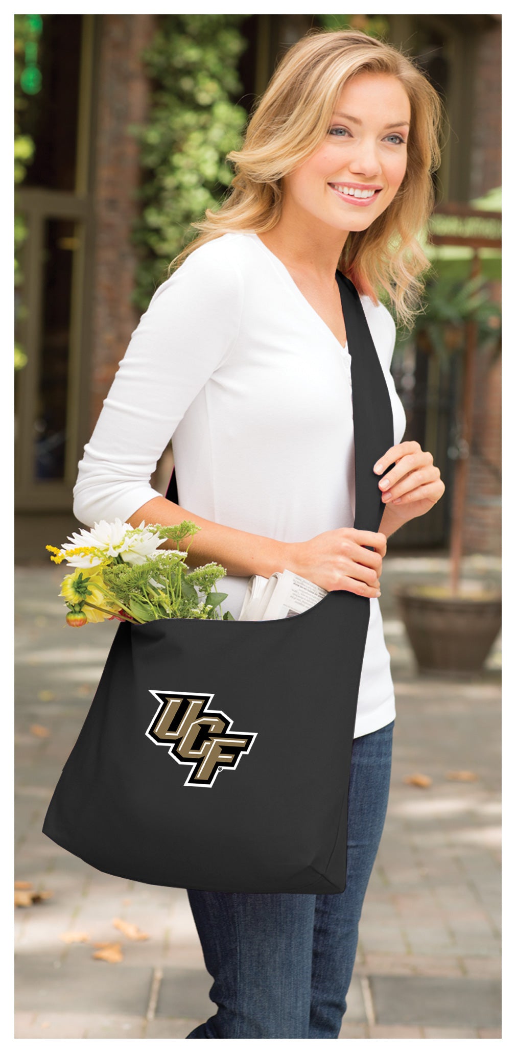 University Of Central Florida Cross Body Bag UCF Shoulder Tote Bag - Sling Style