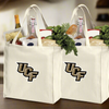 UCF Grocery Shopping Bags 2 PC SET Central Florida Reusable Cotton Bags