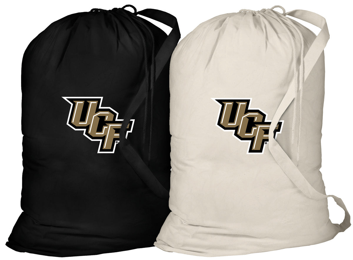 UCF Laundry Bags 2 PC Set Central Florida Clothes Bags