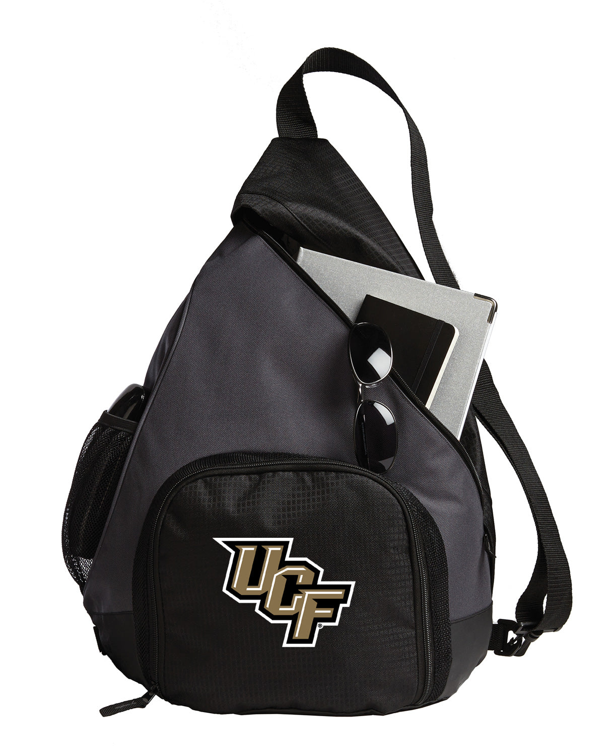 University of Central Florida Sling Backpack UCF Bag with Soccer Ball or Volleyball Bag Sports Gear Compartment Practice Bag