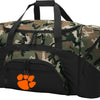 Clemson Large Camo Duffel Bag Clemson Tigers Suitcase or Sports Gear Bag