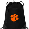 Clemson Drawstring Backpack Clemson Tigers Cinch Pack - Mesh & Microfiber