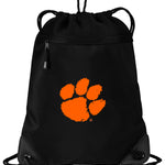 Clemson Drawstring Backpack Clemson Tigers Cinch Pack - Mesh & Microfiber