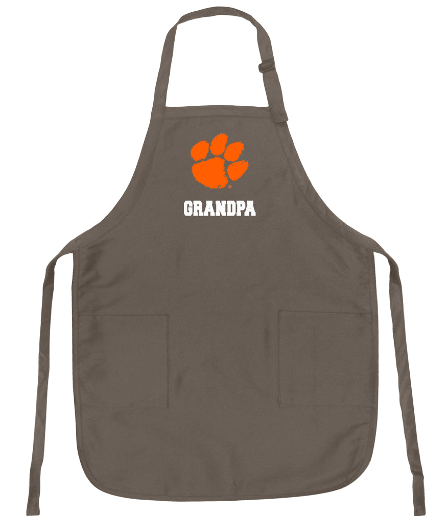 Clemson Apron Clemson Tigers Apron - Stain Resistant Fabric